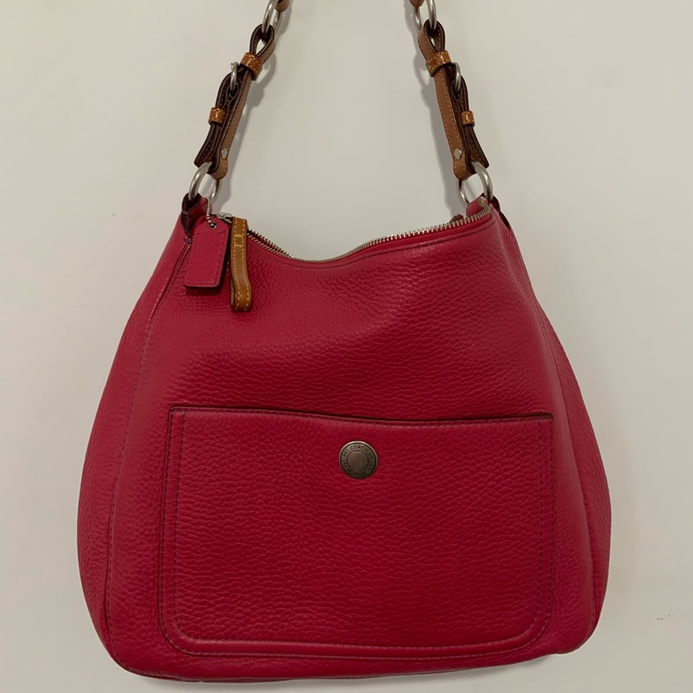Coach Purse bag. Pink leather